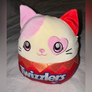 Squishmallows 12” Hershey's Scented Karina Twizzlers Cat Valentine Plush Toy